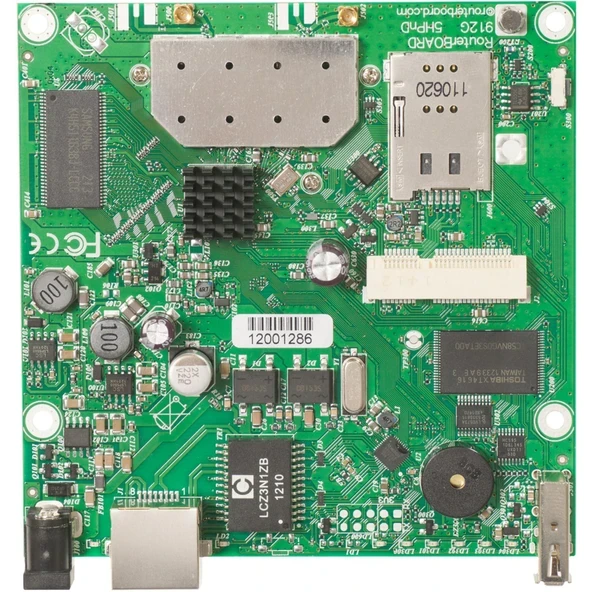 Mikrotik RB912UAG-5HPnD kablosuz yönlendirici entegre yüksek güçlü kablosuz kart ürün görseli 1