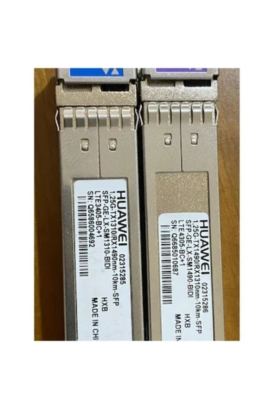 Tek Core Bidi Sfp Gbic 1.25g Tx/rx:1490 Rx/tx:1310 ürün görseli 1