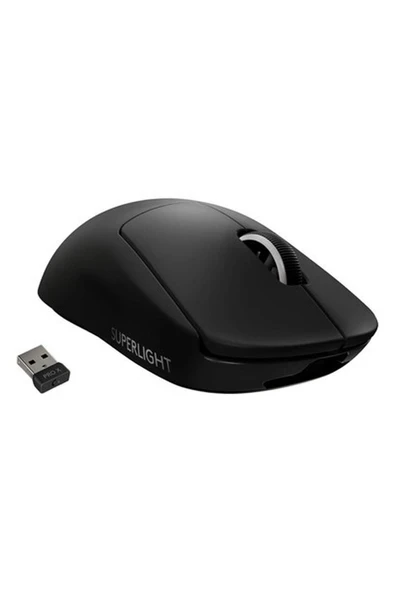 G Pro x Superlıght Kablosuz Lıghtspeed Oyuncu Mouse, 25.600 Dpı, Hero Sensör, 5 Özelleştirilebilir Tuş, 1 Ms Bildirim Hızı, Uzun Pil Ömrü, Pc / Mac ile Uyumlu, Siyah ürün görseli 1