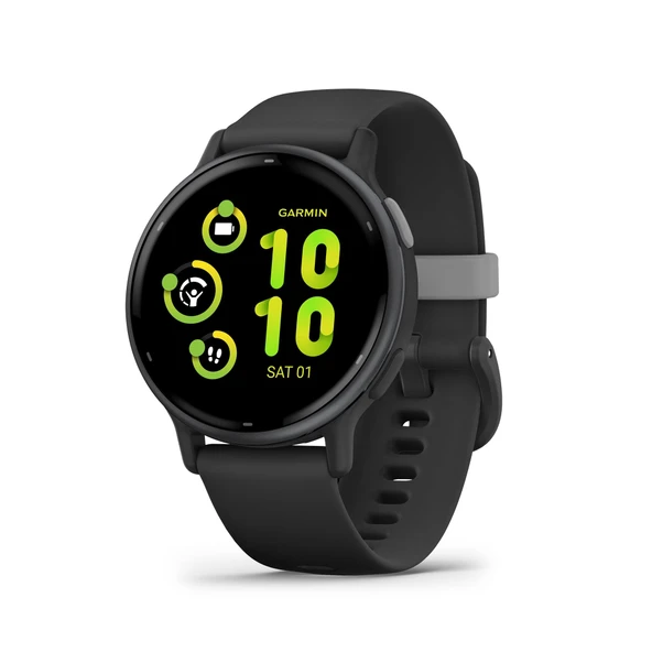 Garmin vívoactive 5, Health and Fitness GPS Smartwatch, AMOLED Display, Up to 11 Days of Battery (Renewed) (Black) ürün görseli 1