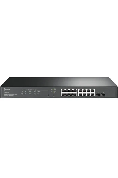 Sg2218P 16 Port Poe+ 10-100-1000 Mbps L2 Yönetilebilir Switch Hub 2 Sfp Port ürün görseli 1