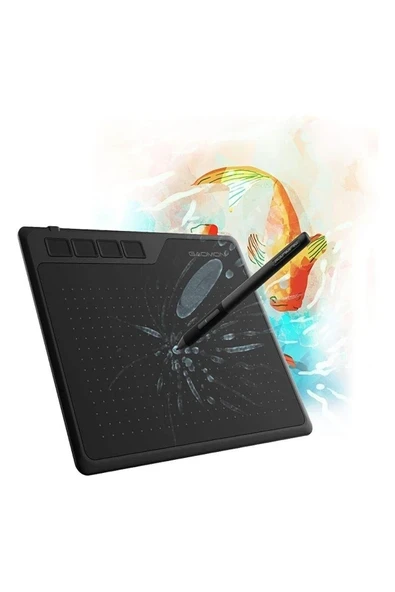 Gaomon S620 6.5x4 Inc Grafik Tablet - 8192 Pasif Kalem 4 Ekspres Tuş ürün görseli 1