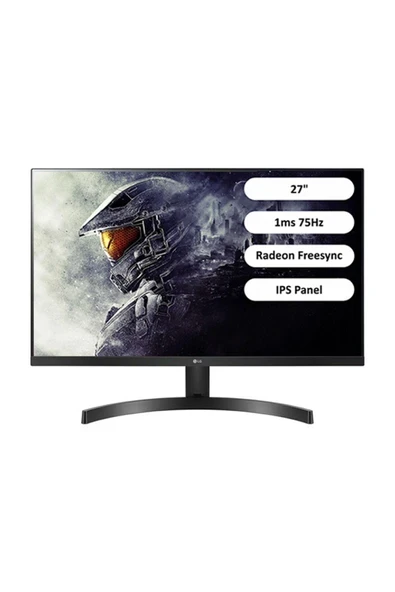 27ml60mp-b 27'' 1 Ms 75hz Fhd Hdmı Freesync Ips Monitör ürün görseli 1
