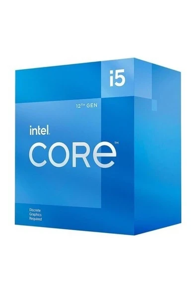 Intel Core i5 12400F 2,5 GHz 18 MB Cache 1700 Pin İşlemci ürün görseli 1