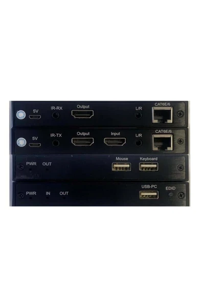 HDMI KVM Ultra Extender 60 m Ultra HD 4K Destekli ürün görseli 1