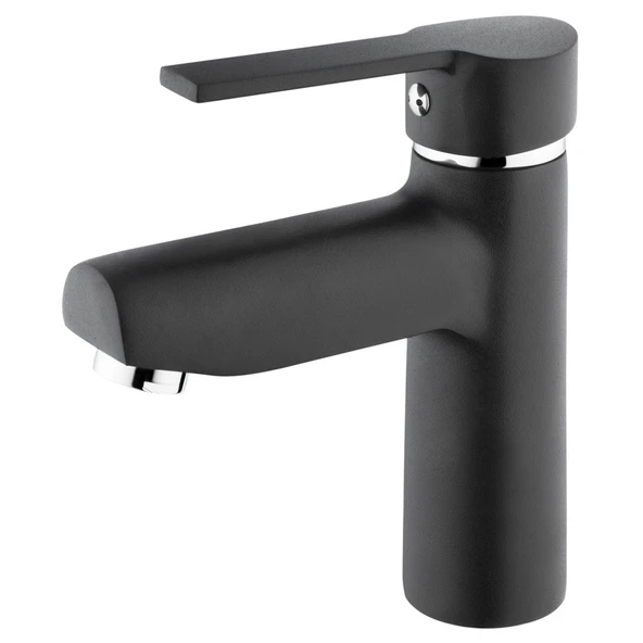 İtimat İdea Siyah Lavabo Bataryası 562.CB ürün görseli 1