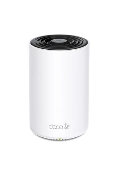 TP-Link Deco XE75(1-pack), AXE5400, 6GHZ ve 160MHZ, WPA3 Koruması, Gigabit Portları,  200 Cihaza Kadar Bağlanılabilirlik, 270 m²'ye kadar kapsama, Yapay Zeka Desteği, Tri-Band Wi-Fi 6E Mesh Sistemi ürün görseli 1