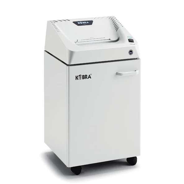 Kobra 240.1 S4 E/S 3,8 mm Düz Kesim Evrak İmha Makinesi 40 Litre ürün görseli 1