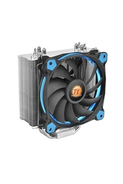Thermaltake Riing Silent Intel LGA2011/1366/115x/775/AMD FM2/AM2 12cm Mavi Fanlı CPU Soğutucu CL-P022-AL12BU-A ürün görseli 1