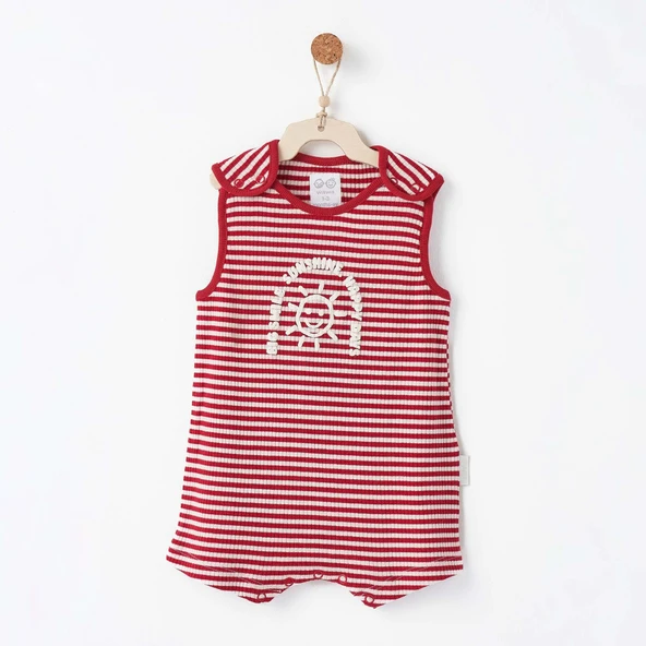 Bebek Tulum Romper Bamboo Strıped ANW-AC26670 - Resim 12