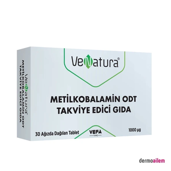 Venatura Metilkobalamin ODT 30 Tablet ürün görseli 1