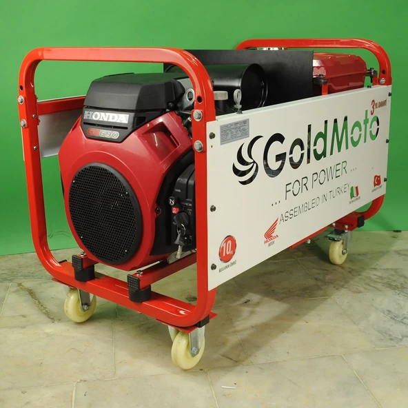 GoldMoto GM16BJH Marşlı Monofaze 16 Kva Benzinli Jeneratör ürün görseli 1