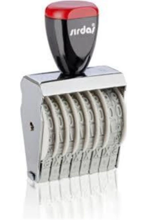 Sırdaş Numaratör Elle Çevirmeli 8 Hane 9 MM ürün görseli 1