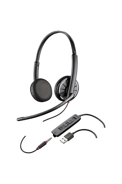 Blackwire C325 Headset 204446-02 Voip Mic Kulaklık ürün görseli 1