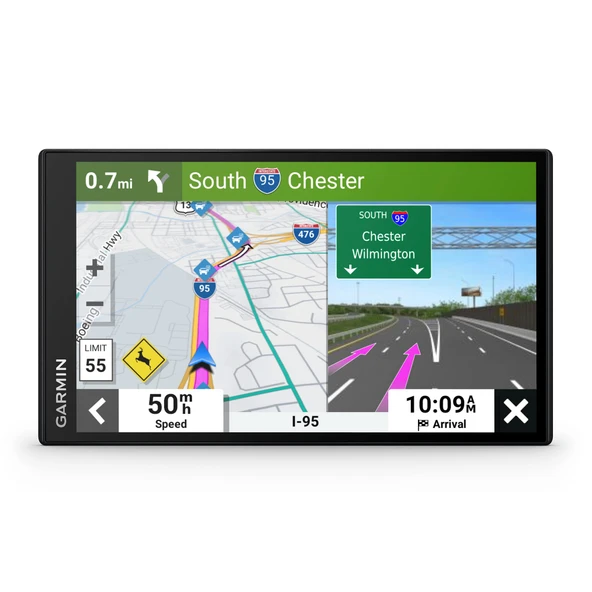 Garmin DriveSmart 76, 7inch Car GPS Navigator with Bright, Crisp High-Resolution Maps and Garmin Voice Assist Assist ürün görseli 1