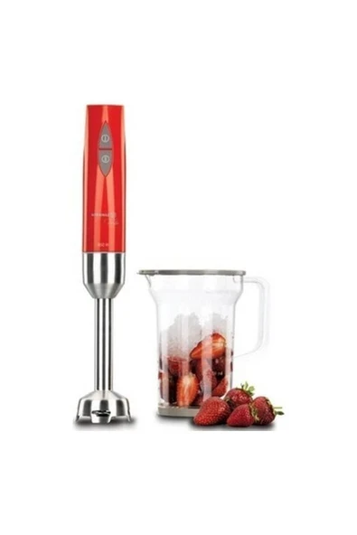 Korkmaz A444-03 Vertex Duo Blender Set Kırmızı ürün görseli 1