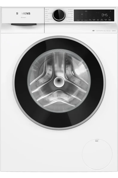 Siemens WG52K2Z0TR iQ500 Çamaşır Makinesi 10 kg 1200 dev./dak., Beyaz ürün görseli 1