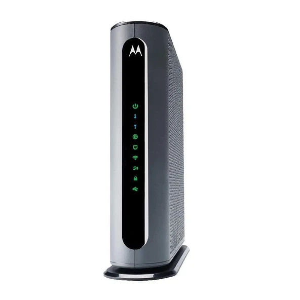 Motorola MG8702- DOCSIS 3.1 Kablo Modem Wi-Fi Yönlendirici, (Yüksek Hızlı Kombo), Akıllı Güç Arttırma Özellikli - AC3200 Wi-Fi Hızı, Comcast Xfinit için Onaylandı... ürün görseli 1