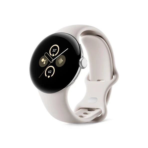 Google Pixel Watch 2 (Önceki Model) Best of Fitbit ile - Kalp Atış Hızı Takibi, Stres Yönetimi, Güvenlik Özellikleri - Android Akıllı Saat - Parlak... ürün görseli 1