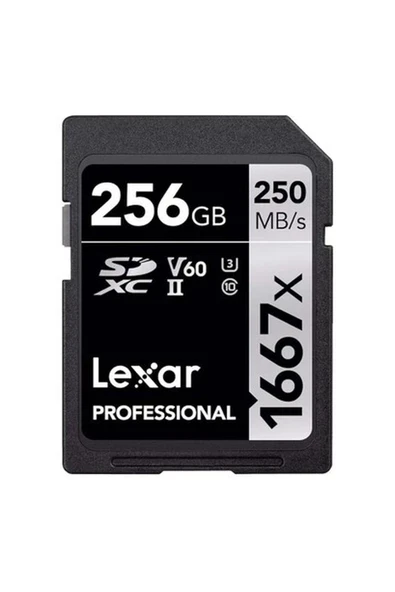 Professıonal 256 GB 1667X Sdxc Hafıza Kartı (250MB/S-90MB/S) ürün görseli 1