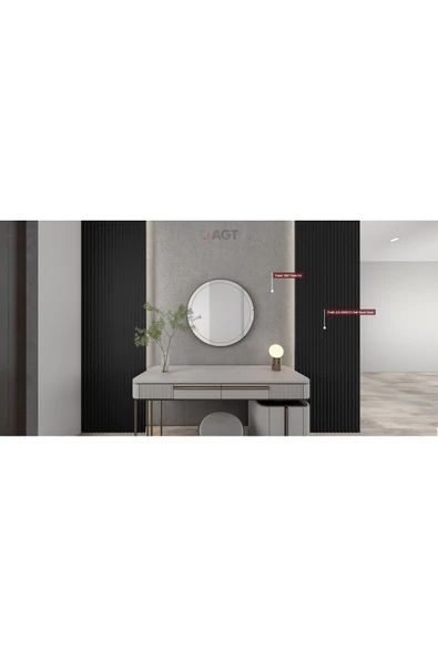 AGT LB-2050 SOFT TOUCH SIYAH PAK ürün görseli 1