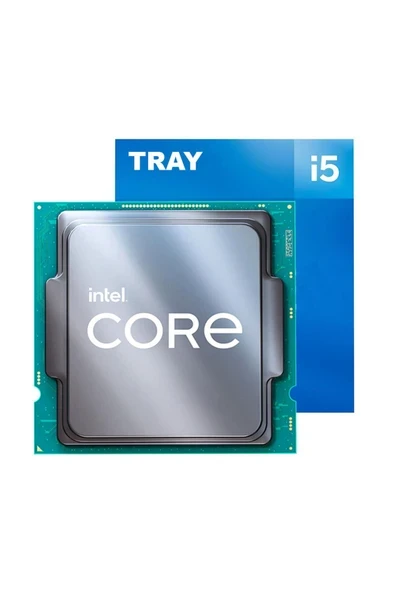 i5-11400F 6 Core, 2.6Ghz, 12Mb, 65W, LGA1200, 11.Nesil, Tray, (Dahili Grafik YOK, Fan YOK) ürün görseli 1