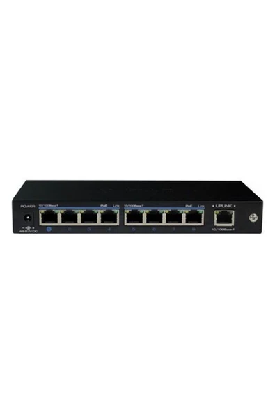 Utepo UTP3-SW08-TP120 Switch Ethernet 8 Port Poe ürün görseli 1