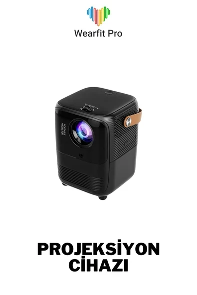 Taşınabilir Android projeksiyon cihazı, 1080p, 5G Wi-Fi, Bluetooth, ev sineması ürün görseli 1