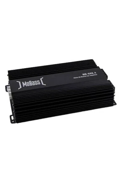 Mobass MB-600 2500W 4 Kanal Bass Kontrollü Oto Amfi ürün görseli 1