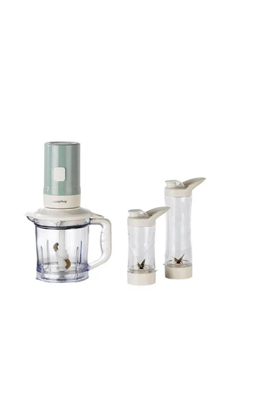 Berghoff Gem Retro 500 W Mint Yeşili Kişisel Blender ve Doğrayıcı ürün görseli 1