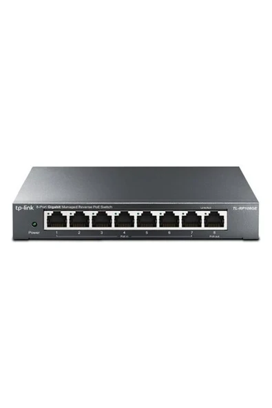 TP-Link TL-RP108GE, 8-Port Gigabit Managed Reverse Poe Switch ürün görseli 1