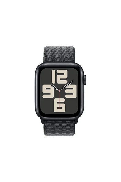 Watch SE GPS 2024 40mm Midnight Aluminium Case with Ink Sport Loop ürün görseli 1