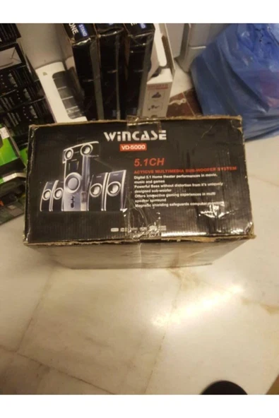 VD-5000 5+1 SES SİSTEMİ UZAKTAN KUMANDALI WiNCASE VD5000 5+1 HOPARLÖR ürün görseli 1