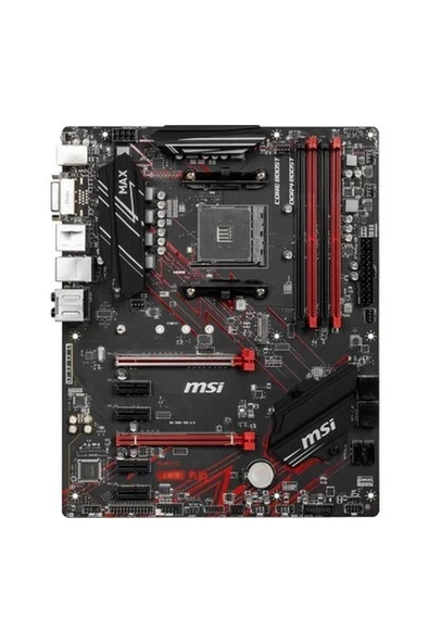 Msı B450 Gamıng Plus Max Am4 Ddr4 3466(OC)DVI HDMI Usb3.2 Atx ürün görseli 1