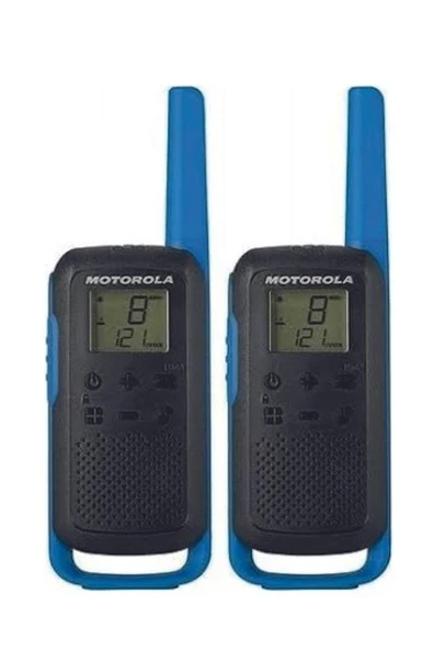 Motorola TLKR- T62 2li Paket Pmr El Telsizi Mavi ürün görseli 1