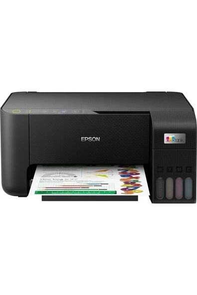 Epson A4 Renkli L3250 Yazıcı Tarayıcı Fotokopi Usb 2.0,kablosuz Tanklı ürün görseli 1