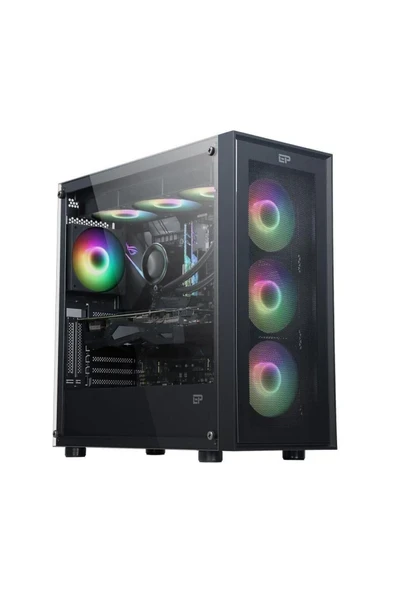 Pro x Mesh Tamperli Cam Atx Gaming Kasa ürün görseli 1