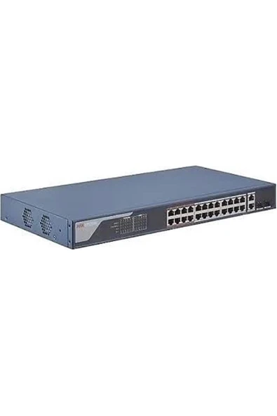 DS-3E1326P-EI 24 Port 10-100-1000 Mbps Gigabit Switch 370W ürün görseli 1