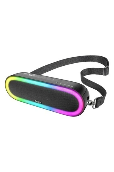 Tribit BTS35 Xsound Mega 30W 20 Saat Oynatma Süresi Ipx7 Su Geçirmez Rgb Taşınabilir Tws Bluetooth Hoparlör Siyah ürün görseli 1