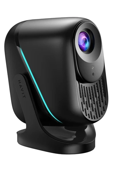 PJ220 Pro Akıllı Projeksiyon Cihazı – 1080p, Android TV 13.0, 250 ANSI Lümen, Oto Odaklama ürün görseli 1