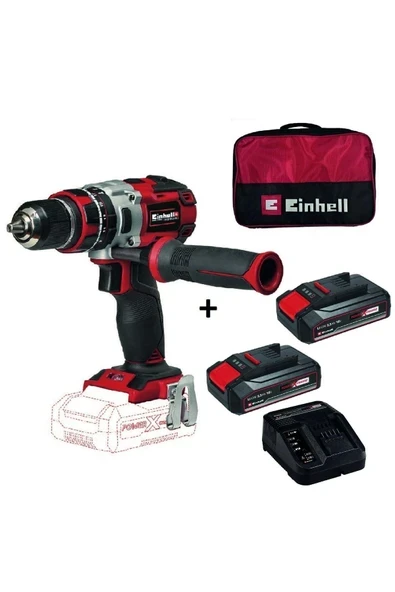 Einhell Te-Cd 18 Li-I Bl Darbeli Matkap + 2x2,5 Ah Starterkit + Bezçanta ürün görseli 1