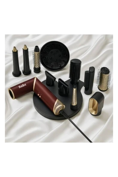 Robx 818 11 In 1 Saç Şekillendirme ve Kurutma Çok Fonksiyonlu Ultra Set ürün görseli 1