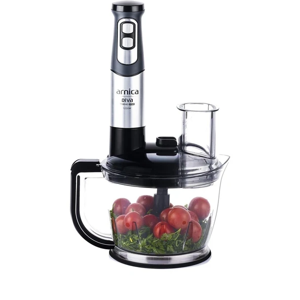 Arnica GH21801 Diva Trend Pro Doğrayıcı Blender Seti Gümüş ürün görseli 1