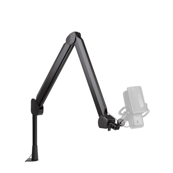 Elgato Dalga Mikrofon Kolu - Kablo Yönetim Kanallarına sahip Premium Yayın Bom Kolu, Masa Kelepçesi, 1/4" Diş Adaptörleri, Tamamen Ayarlanabilir, Po... ürün görseli 1