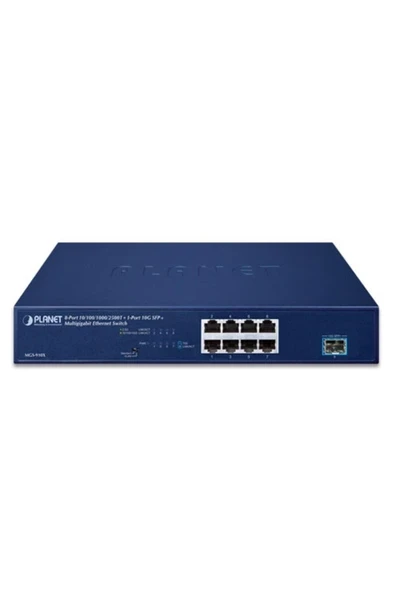 8-port 10/100/1000/2500t 1-port 10g Sfp Multigigabit Ethernet Switch Tdrtr ürün görseli 1