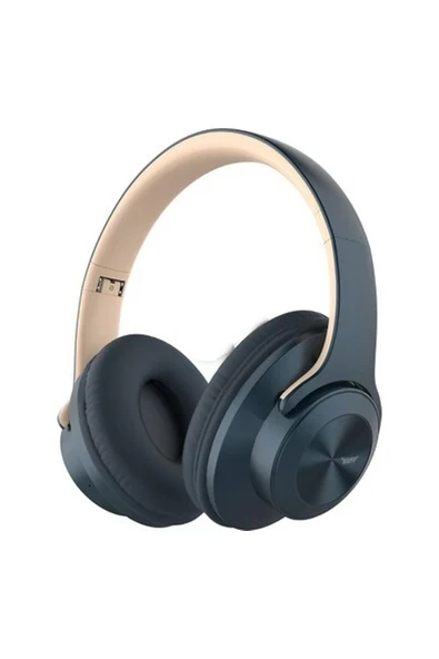 Buff BF16 Bluetooth 5.3 Hoparlör Özellikli Kablosuz Kulak Üstü Kulaklık Navy ürün görseli 1
