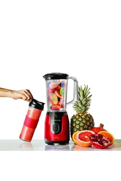 Karaca Blendfit Red Smoothie Go Set ürün görseli 1