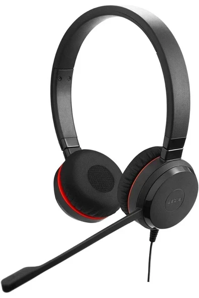 Jabra. Evolve II Kablolu AUX Girişli Mikrofonlu Kulaklık Ofis Çağrı Merkezine Uygun ürün görseli 1