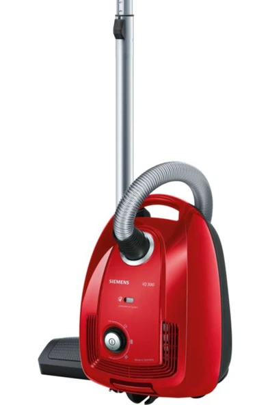 Siemens Vsc3a210 Iq300 600 W Toz Torbalı Elektrikli Süpürge Kırmızı ürün görseli 1