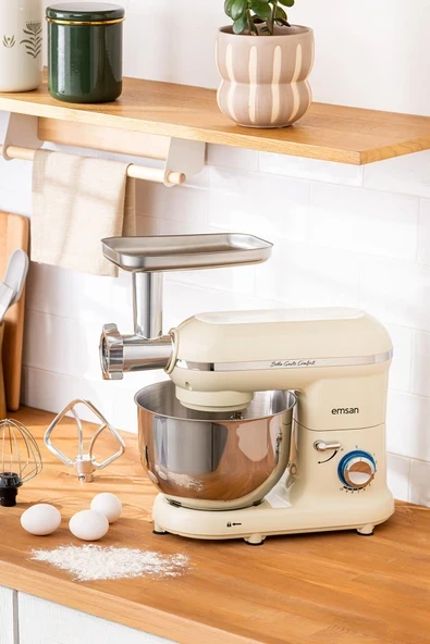 Bella Gusto Comfort Stand Mikser Krem 1300W 5,5L ürün görseli 1